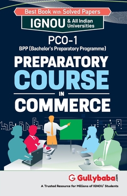 PCO-1 Preparatory Course In Commerce 9381690340 Book Cover