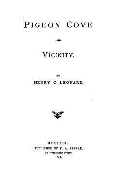 Pigeon Cove and vicinity 1534827390 Book Cover