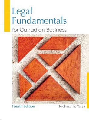 Legal Fundamentals for Canadian Business Plus M... 0135194040 Book Cover