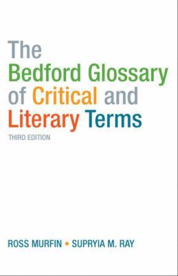 The Bedford Glossary of Critical and Literary T... 0230223303 Book Cover