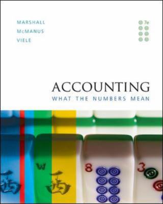 Accounting: What the Numbers Mean 0073011215 Book Cover