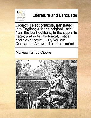 Cicero's select orations, translated into Engli... 1140961624 Book Cover
