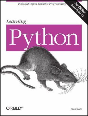 Learning Python 0596513984 Book Cover