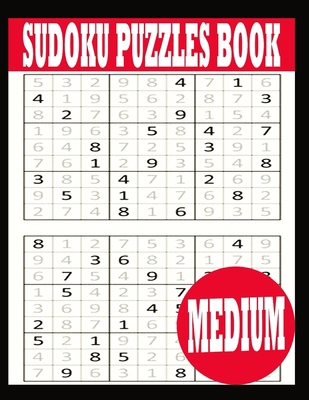 Sudoku Puzzle Book: Medium Sudoku Puzzle Book i... B084236B6M Book Cover