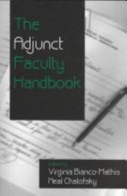 The Adjunct Faculty Handbook 0761902775 Book Cover