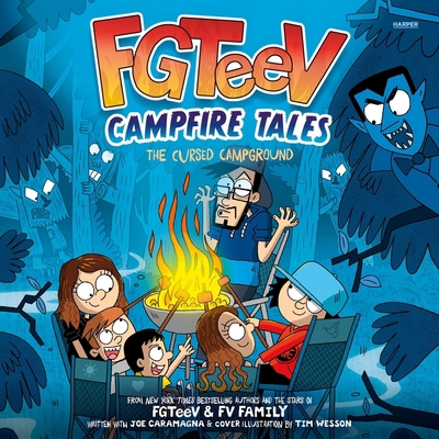 Fgteev Campfire Tales #1: The Cursed Campground B0F1B1CSNJ Book Cover