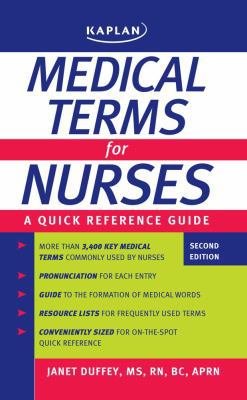Medical Terms for Nurses: A Quick Reference Guide 1607140489 Book Cover
