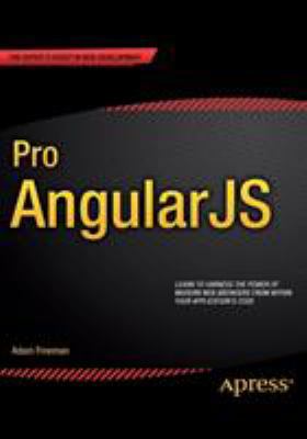 Pro Angularjs 1430264489 Book Cover