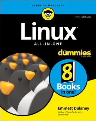 Linux All-In-One for Dummies 1119490464 Book Cover