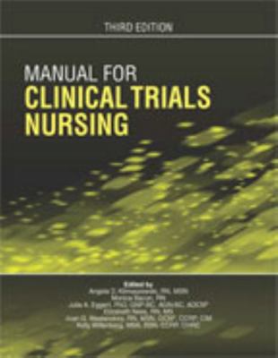 Manual for Clinical Trials Nursing 1935864378 Book Cover