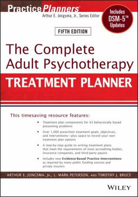 The Complete Adult Psychotherapy Treatment Plan... 111806786X Book Cover