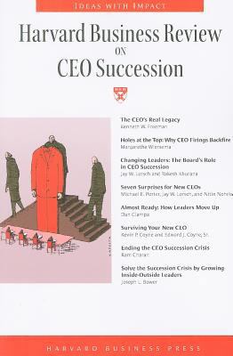 Harvard Business Review on CEO Succession 1422128695 Book Cover