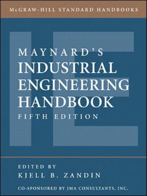 Maynard's Industrial Engineering Handbook 0070411026 Book Cover