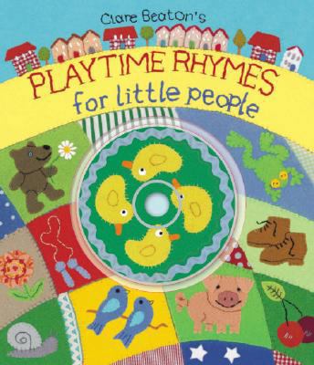 Playtime Rhymes for Little People [With CD] 184686156X Book Cover