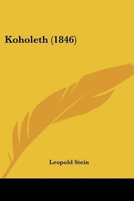 Koholeth (1846) [German] 1120308933 Book Cover