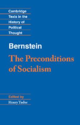Bernstein: The Preconditions of Socialism 0521391210 Book Cover