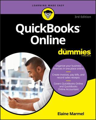 QuickBooks Online for Dummies 1119283809 Book Cover