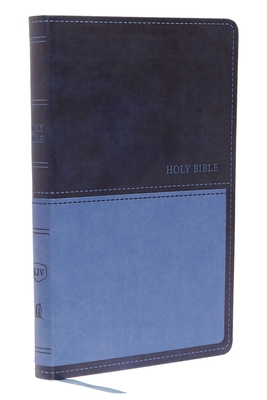 Kjv, Value Thinline Bible, Leathersoft, Blue, R... 0785225986 Book Cover