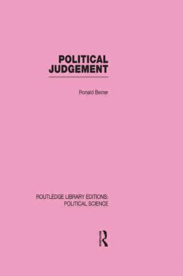 Political Judgement (Routledge Library Editions... 0415555604 Book Cover