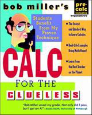 Bob Miller's Calc for the Clueless: Precalc 0070434077 Book Cover