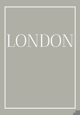 London: A colorful decorative book for coffee t... 1713225840 Book Cover