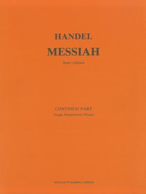 Messiah: Basso Continuo Part 0853605114 Book Cover