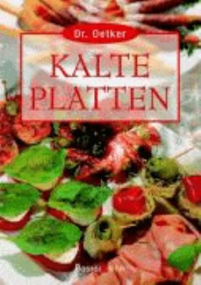 Kalte Platten [German] 3809418099 Book Cover