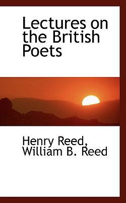 Lectures on the British Poets [Large Print] 1116457628 Book Cover
