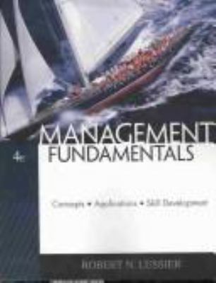 Management Fundamentals: Concepts, Applications... 0324569645 Book Cover