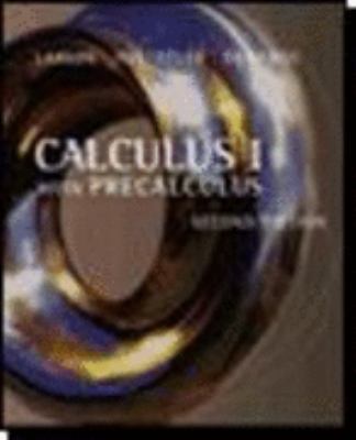 Calculus I with Precalculus: A One-Year Course 0618568069 Book Cover