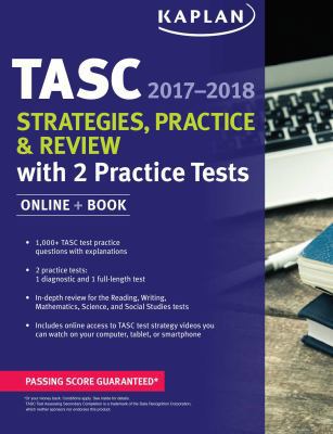 Tasc Strategies, Practice & Review 2017-2018 wi... 1625233000 Book Cover