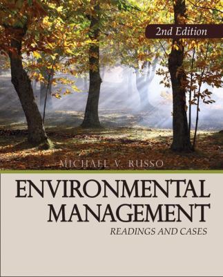 Environmental Management: Readings and Cases 1412958490 Book Cover