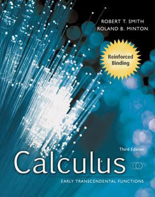 Student Solutions Manual for Calculus: Early Tr... 0072869577 Book Cover