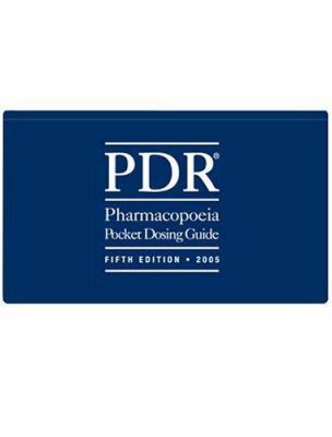 PDR Pharmacopoeia Pocket Dosing Guide 1563635046 Book Cover