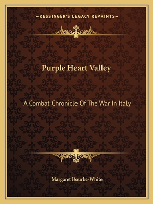 Purple Heart Valley: A Combat Chronicle Of The ... 1163173193 Book Cover