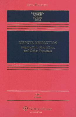 Dispute Resolution: Negotiation, Mediation, and... 0735564035 Book Cover