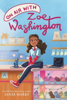 On Air with Zoe Washington 0063212323 Book Cover
