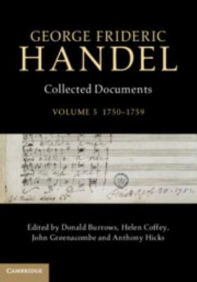 George Frideric Handel: Collected Documents 110708024X Book Cover