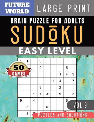 SUDOKU Easy Large Print: Future World Activity ... [Large Print] 1079655506 Book Cover