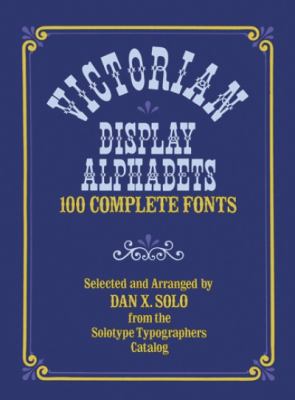 Victorian Display Alphabets 0486233022 Book Cover