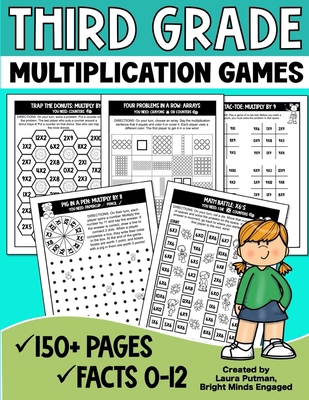 3rd Grade Multiplication Games B0CZ6X6GKQ Book Cover