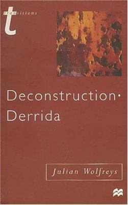 Deconstruction - Derrida 031221393X Book Cover