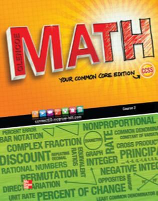Glencoe Math, Course 2, Student Edition, Volume 2 0076619036 Book Cover