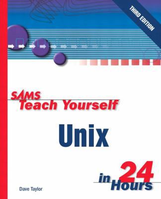 Sams Teach Yourself Unix in 24 Hours 0672321270 Book Cover