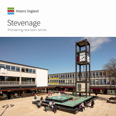 Stevenage: Pioneering New Town Centre 1800855990 Book Cover