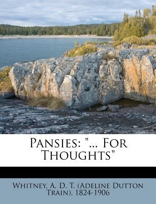 Pansies: ... for Thoughts 1245844431 Book Cover