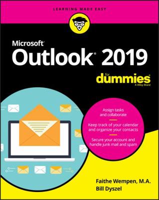 Outlook 2019 For Dummies 1119514096 Book Cover