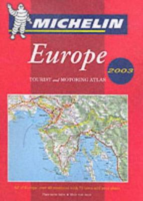 Michelin Europe Tourist and Motoring Atlas (Spi... 2061010083 Book Cover