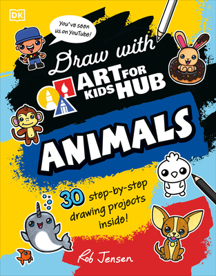 Draw with Art for Kids Hub Animals 0744098882 Book Cover