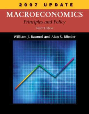 Macroeconomics: Principles and Policy, 2007 Update 0324537034 Book Cover